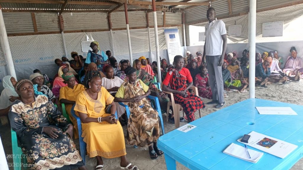 Women and Children Health Organization conducted targeted awareness sessions with women and girls in Malakal PoC